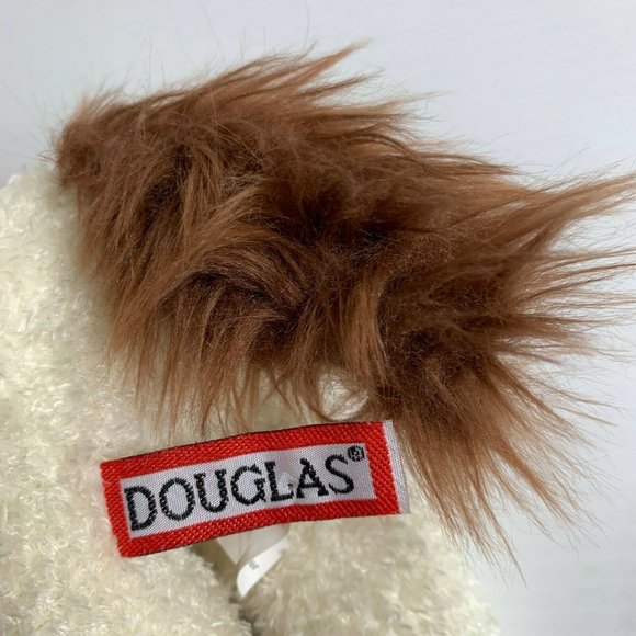 Douglas Horse Plush White Brown 8" Long Stuffed Animal Toy Pony Machine Washable - Picture 5 of 6